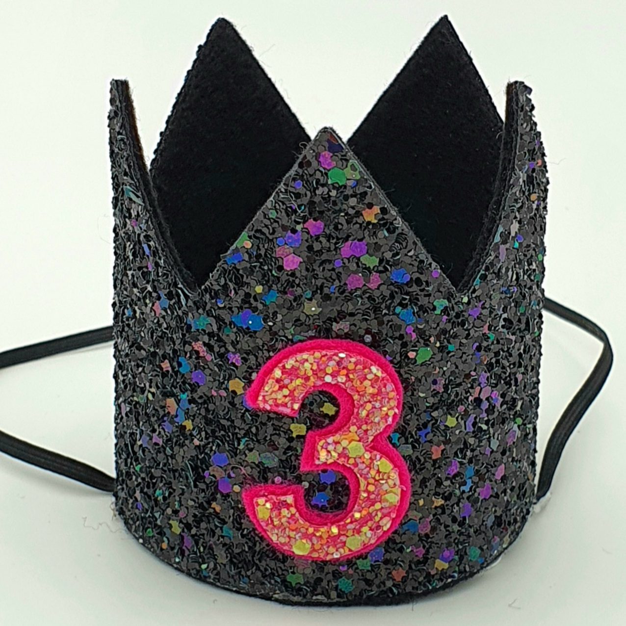 Black & Hot Pink Crown | 3