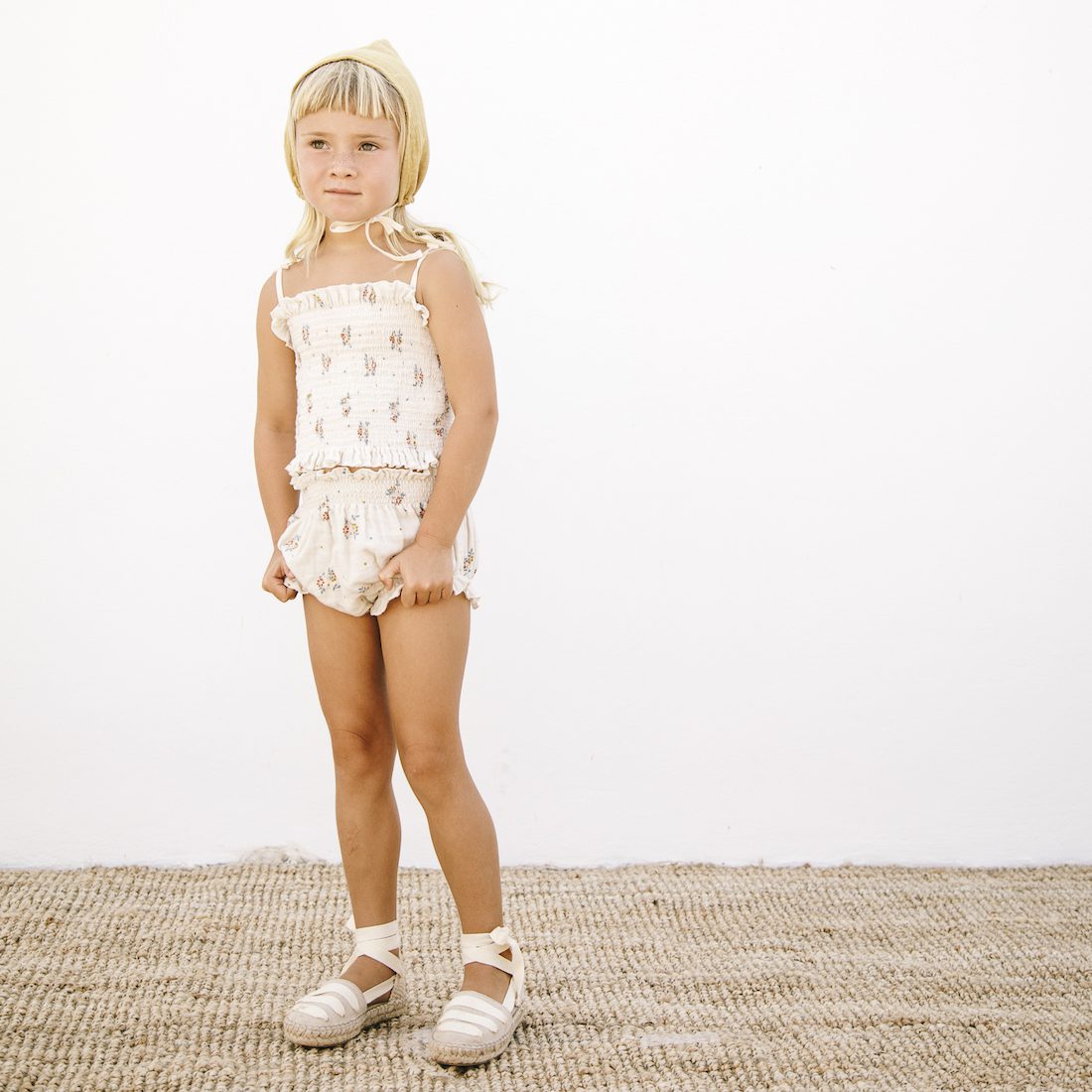 Blanca Smocked Top & Smocked Baby Bloomer