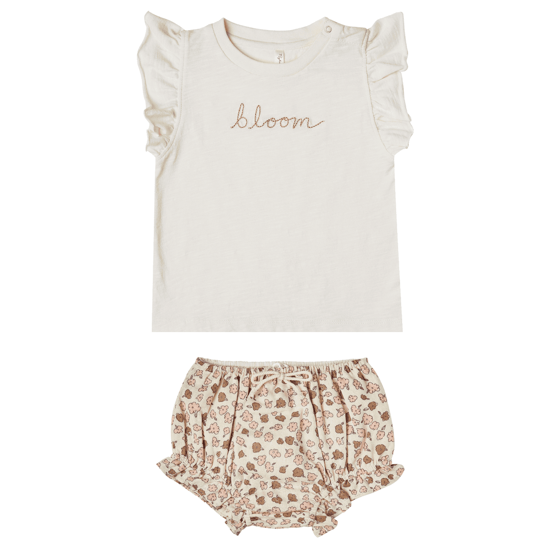 Bloom Ruffle Tank & Spring Meadow Essential Bloomer