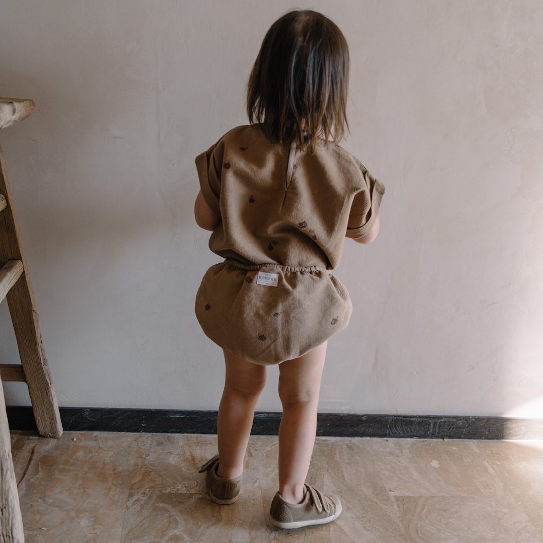 Blouse Praslin Cafe & Bloomer Ami Mocha Figues