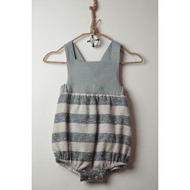 Blue Reversible Dungarees