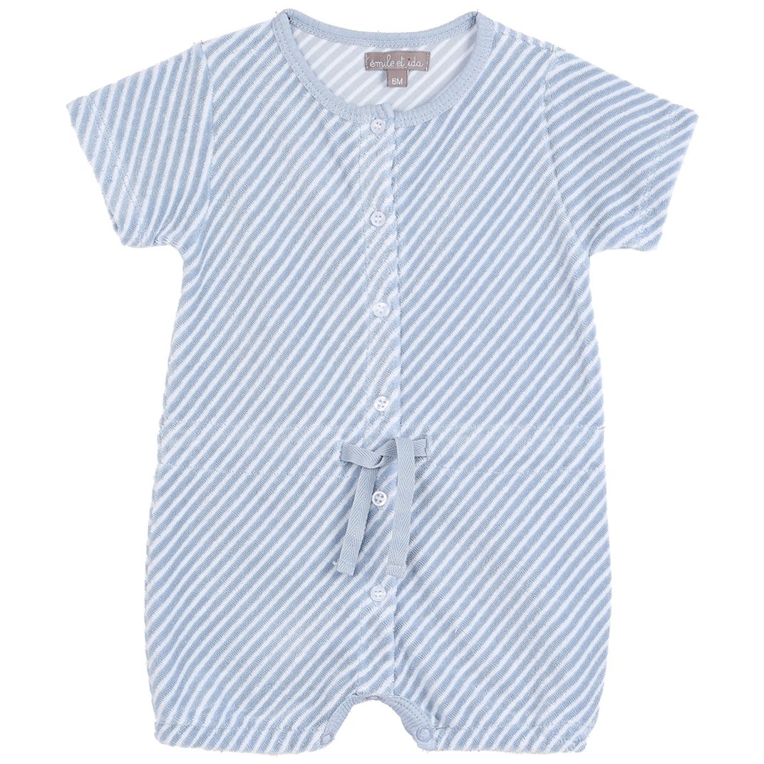 Blue Stripes Jumpsuit