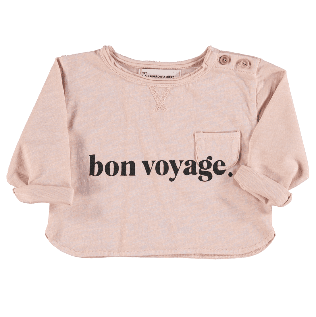 Bon Voyage Top | Pale Pink