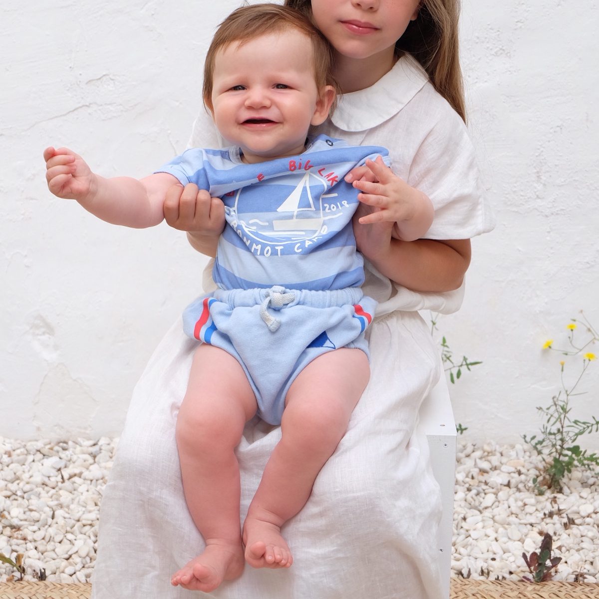 Wide Stripes Body & Side Stripe Bloomers