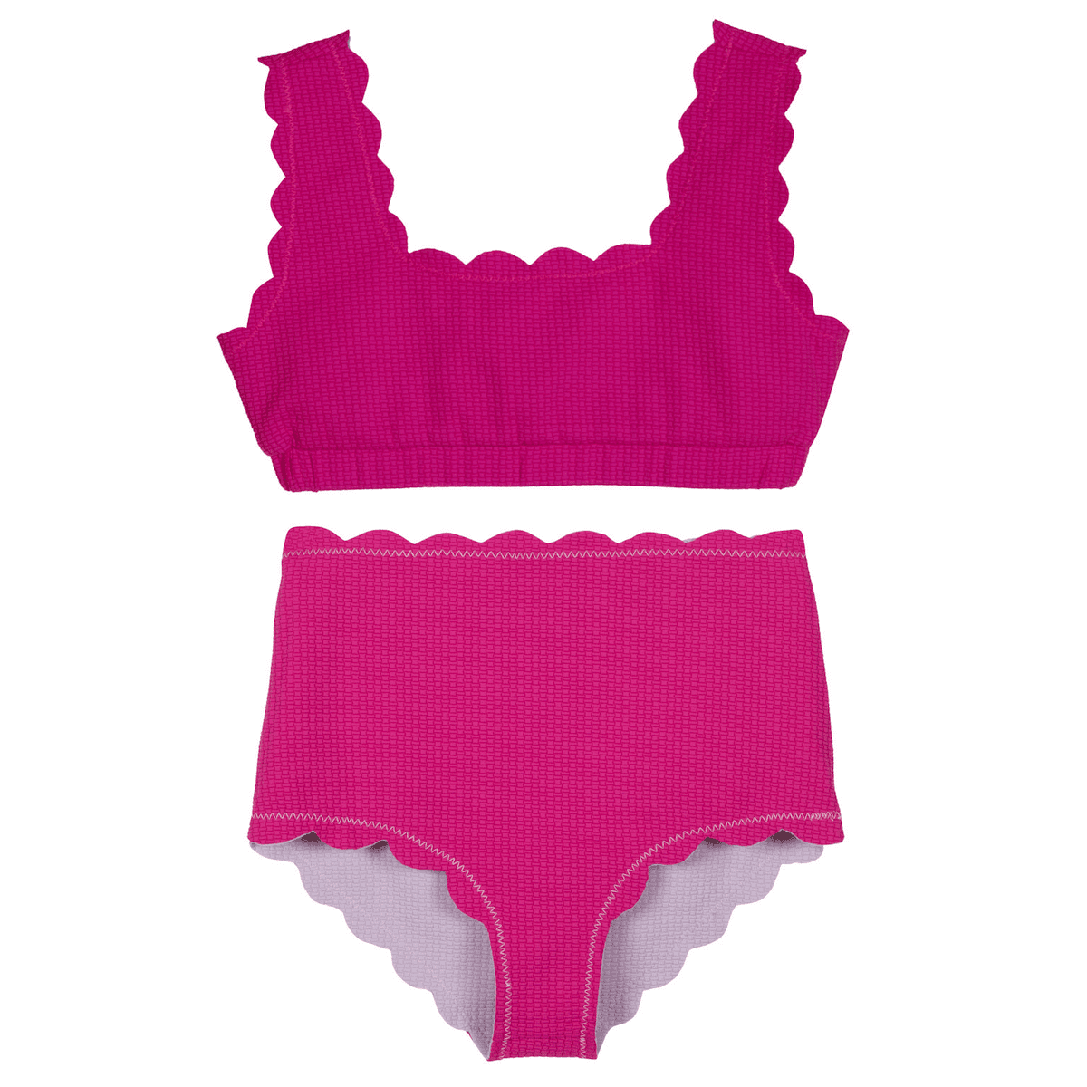 Bumby Palm Springs Bikini & Reversible Bottoms | Lampone/Viola