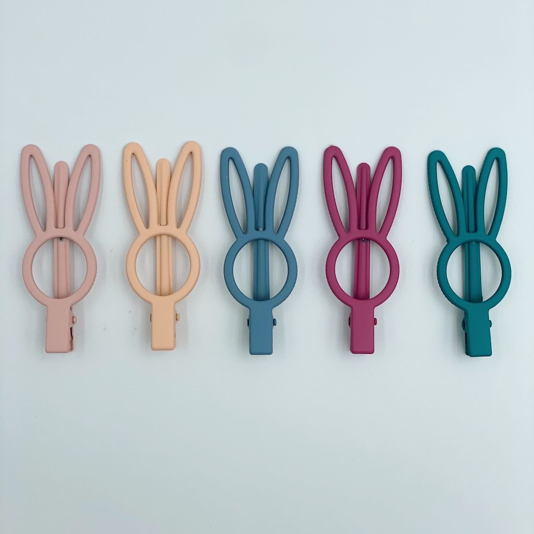 Bunny Barette Hair Slide Clip