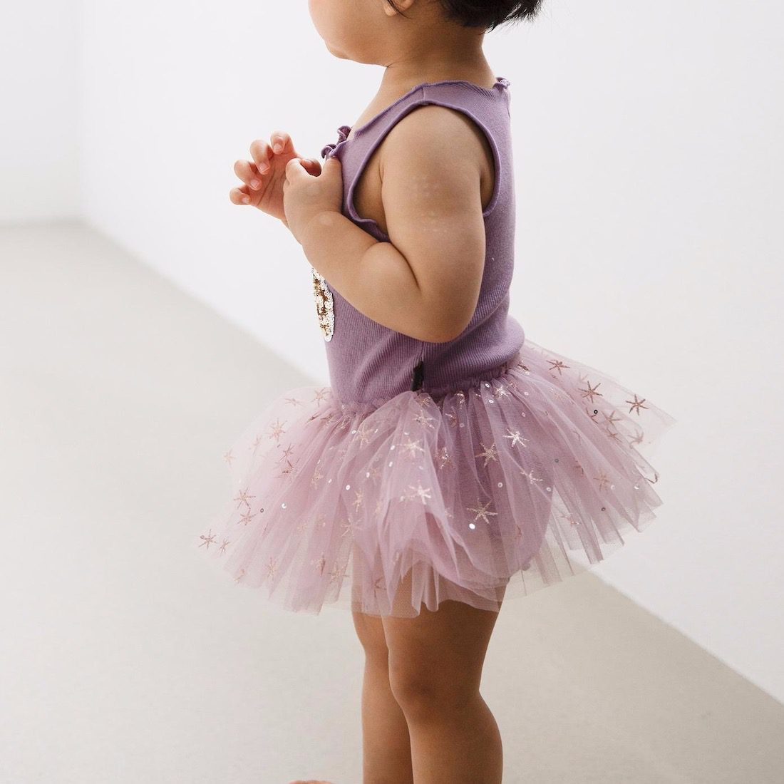 Butterfly Baby Tutu Dress | Orchid
