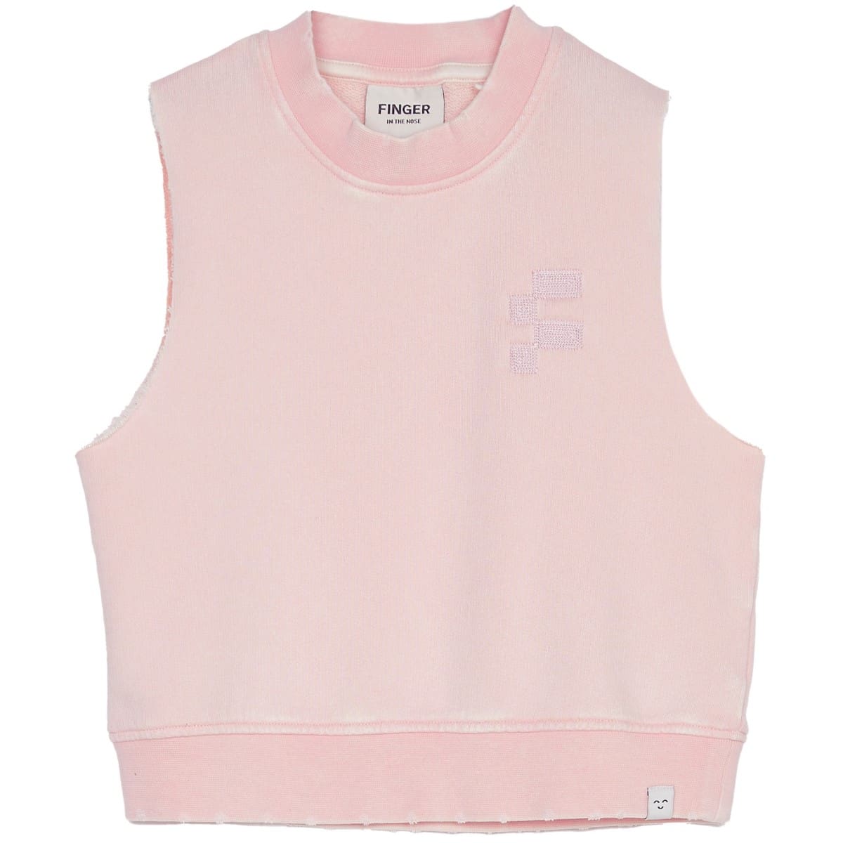 Sleeveless Sweatshirt & Shorts | Cloud Pink