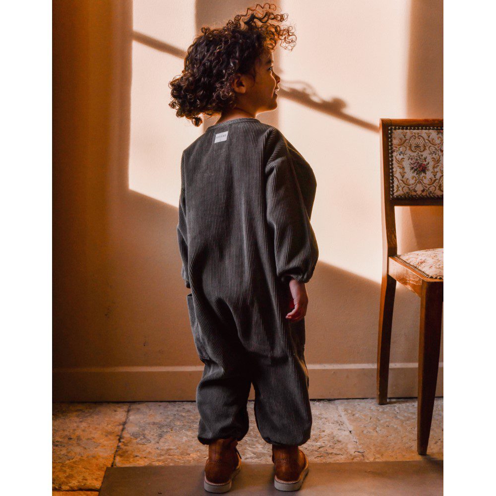 Big Papi Corduroy Jumpsuit | Turtle Green