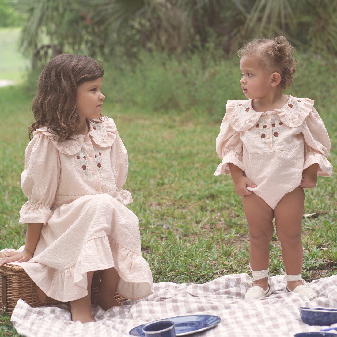 Constanza Embroidery Romper