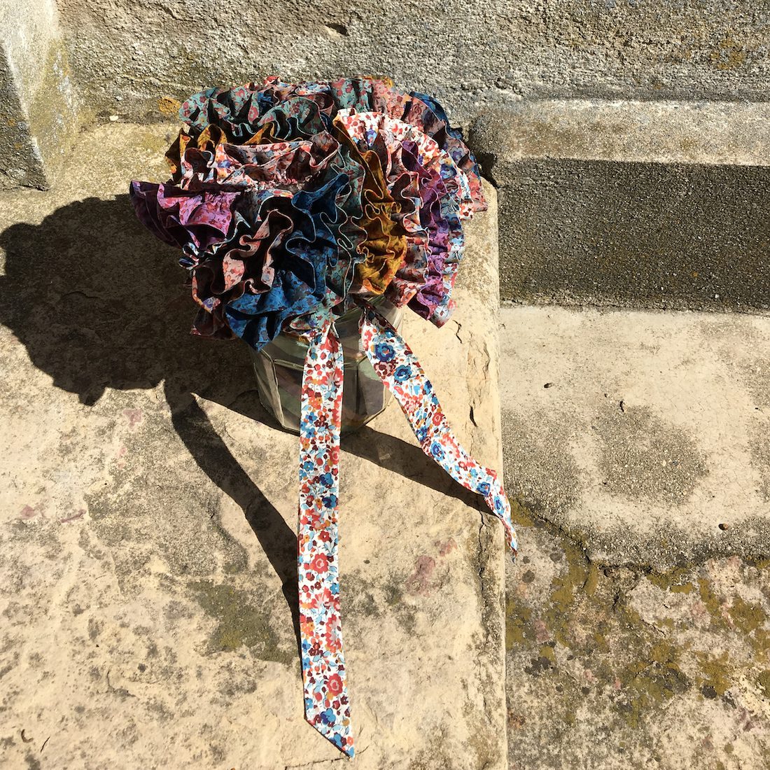 Charlotte Liberty Ruffle Socks | Rose