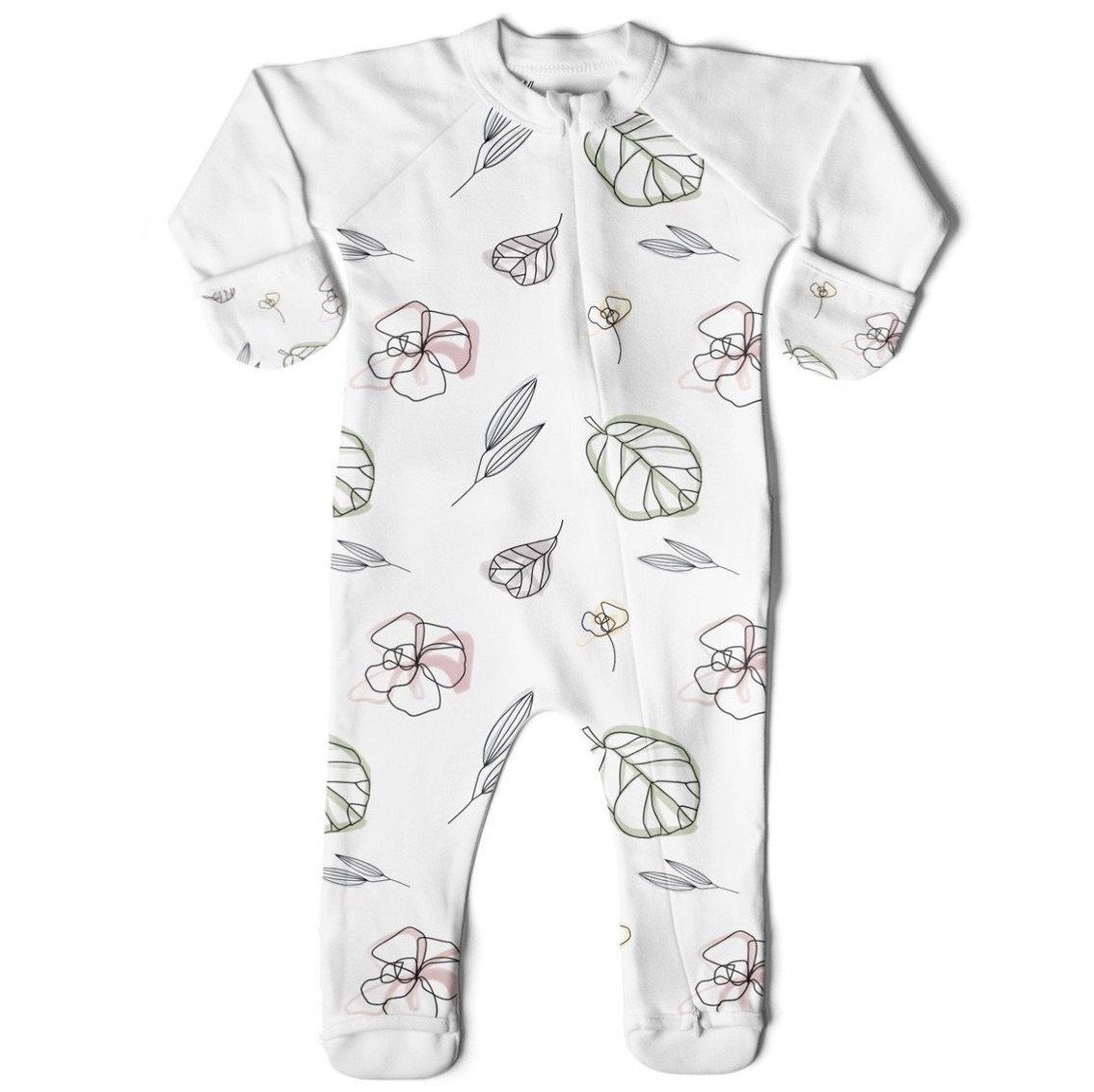 Classic Foot Alls | Abstract Floral