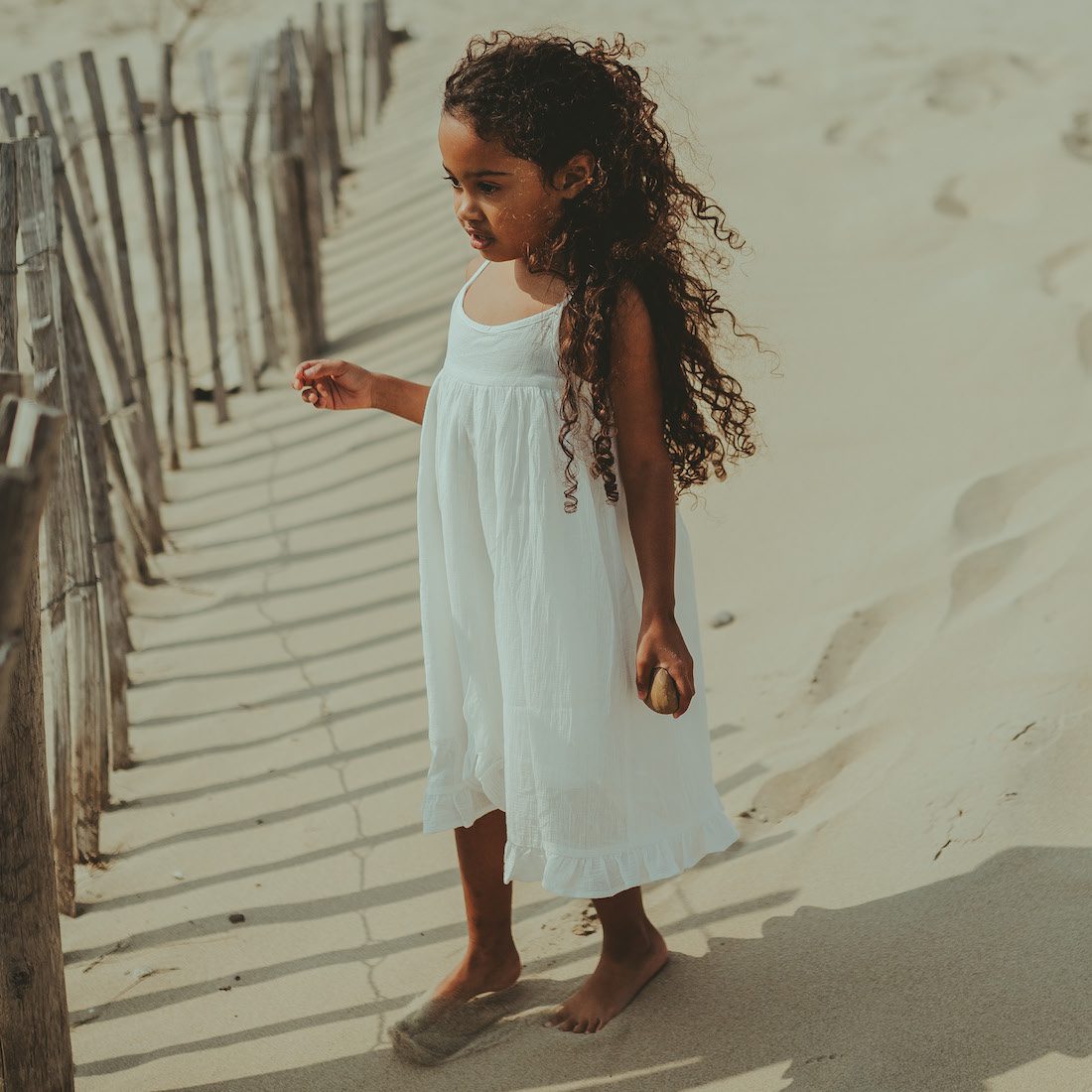 Camille Dress | Daisy White