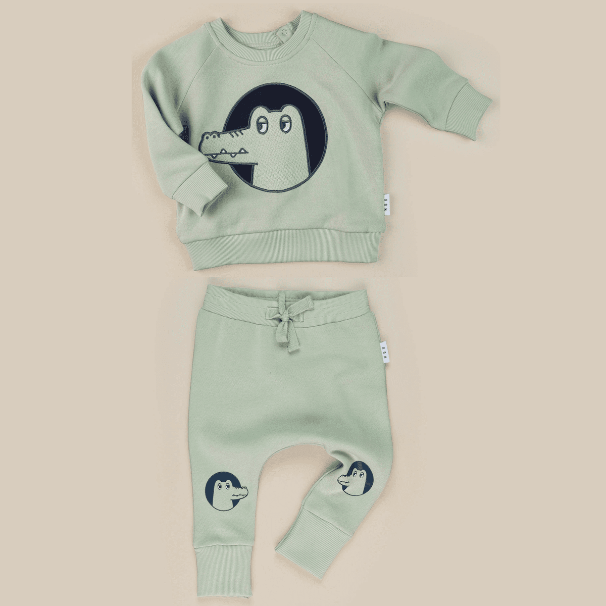 Croc-O-Gator Sweatshirt & Drop Crotch Pants