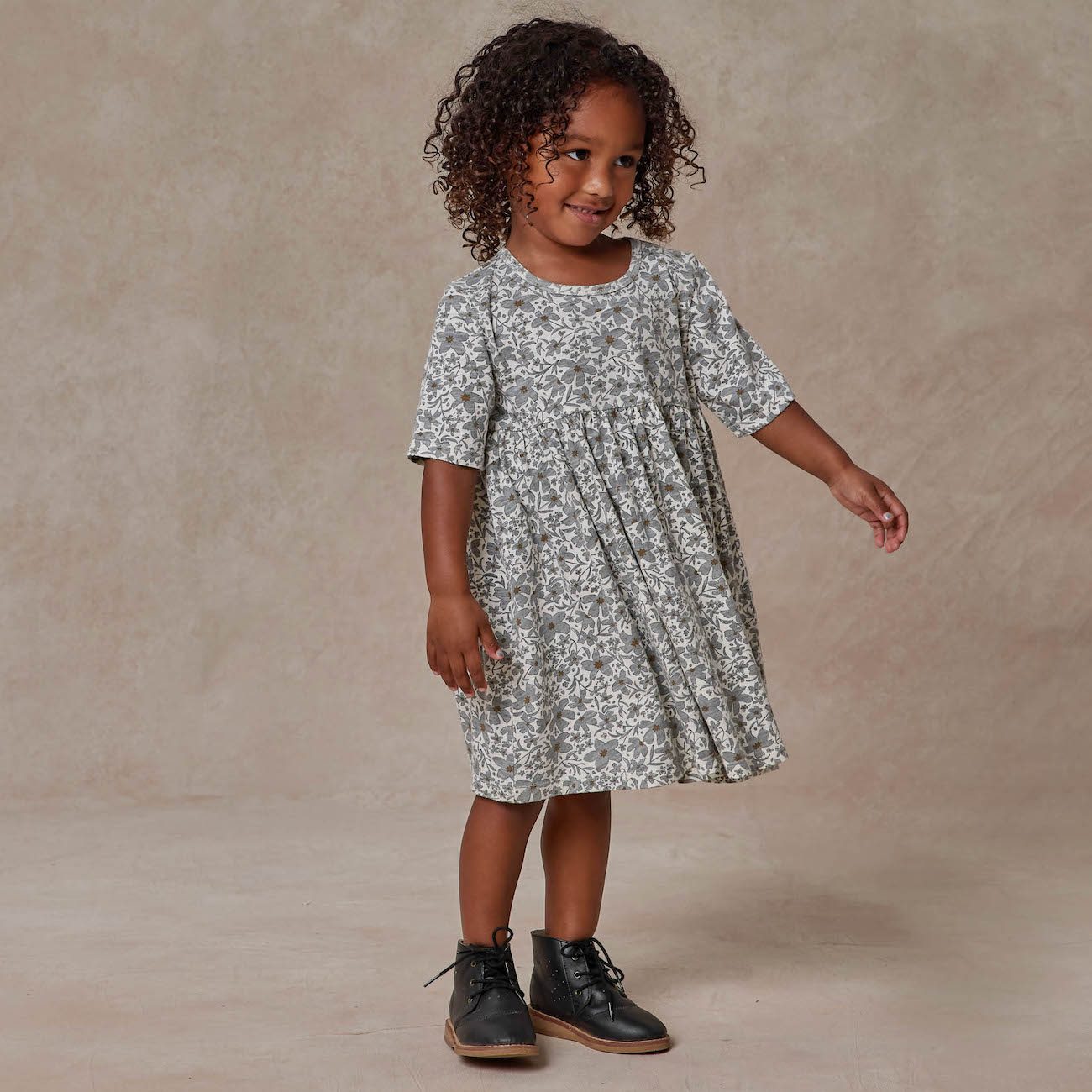 Finn Dress | Georgia Floral Blue