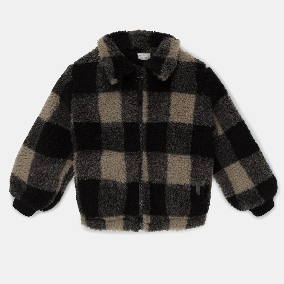 Plaid Sherpa Jacket