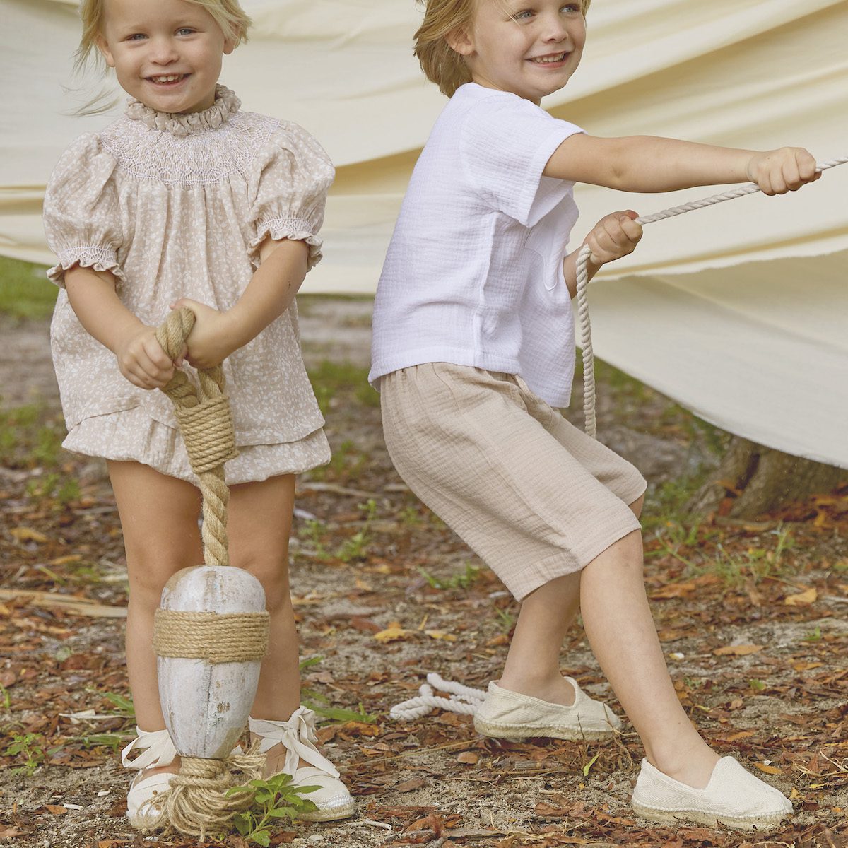 Sofia Blouse & Tristan Bloomer
