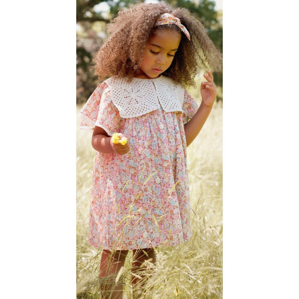 Dress Warisa | Pink Sweet Pastel