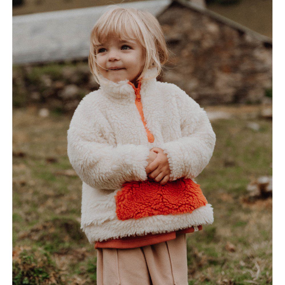 Bear Jacket | Bicolor Cream