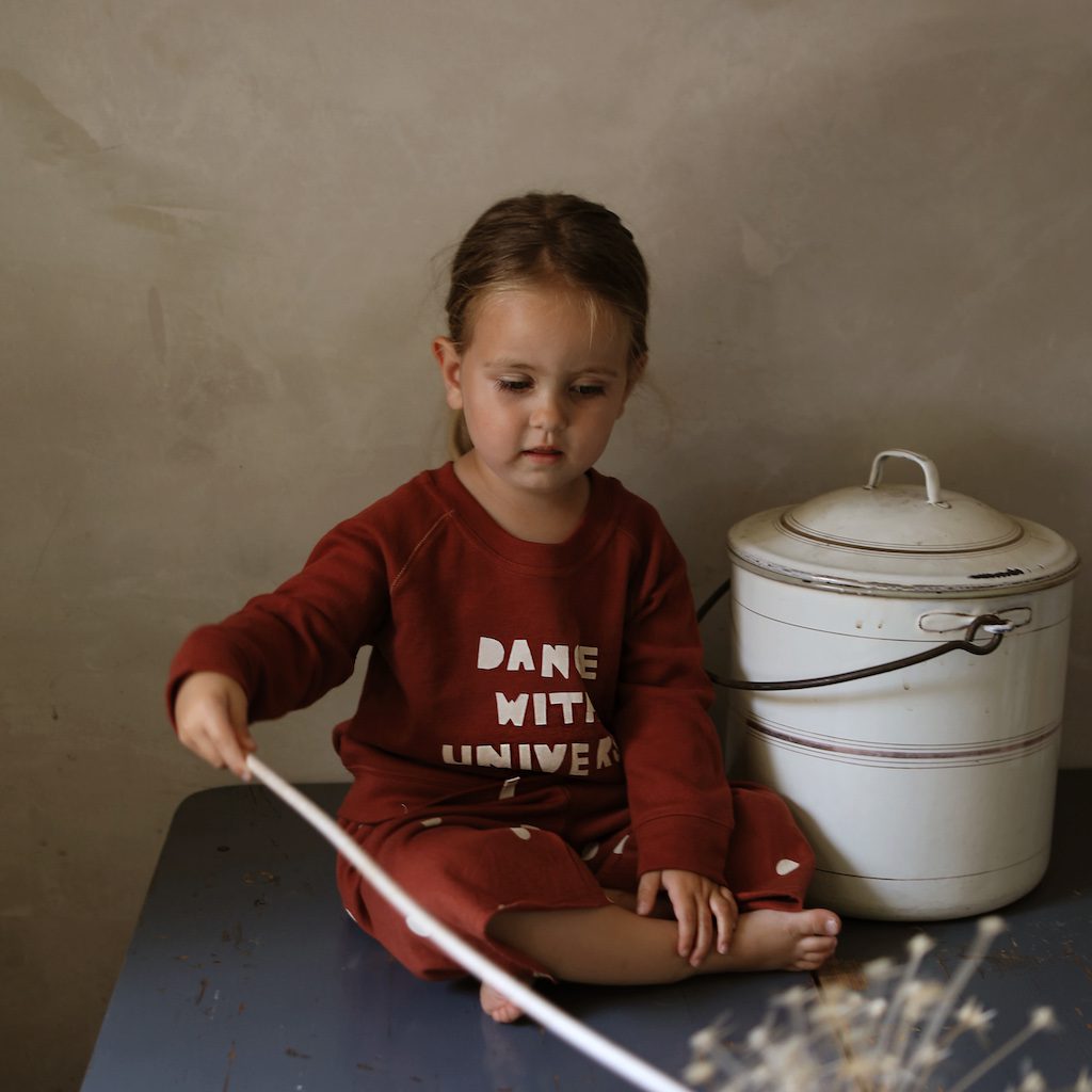 Dance With Universe Burgundy Jersey