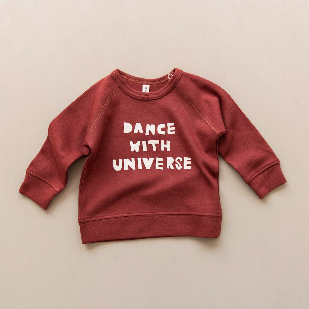 Dance With Universe Burgundy Jersey