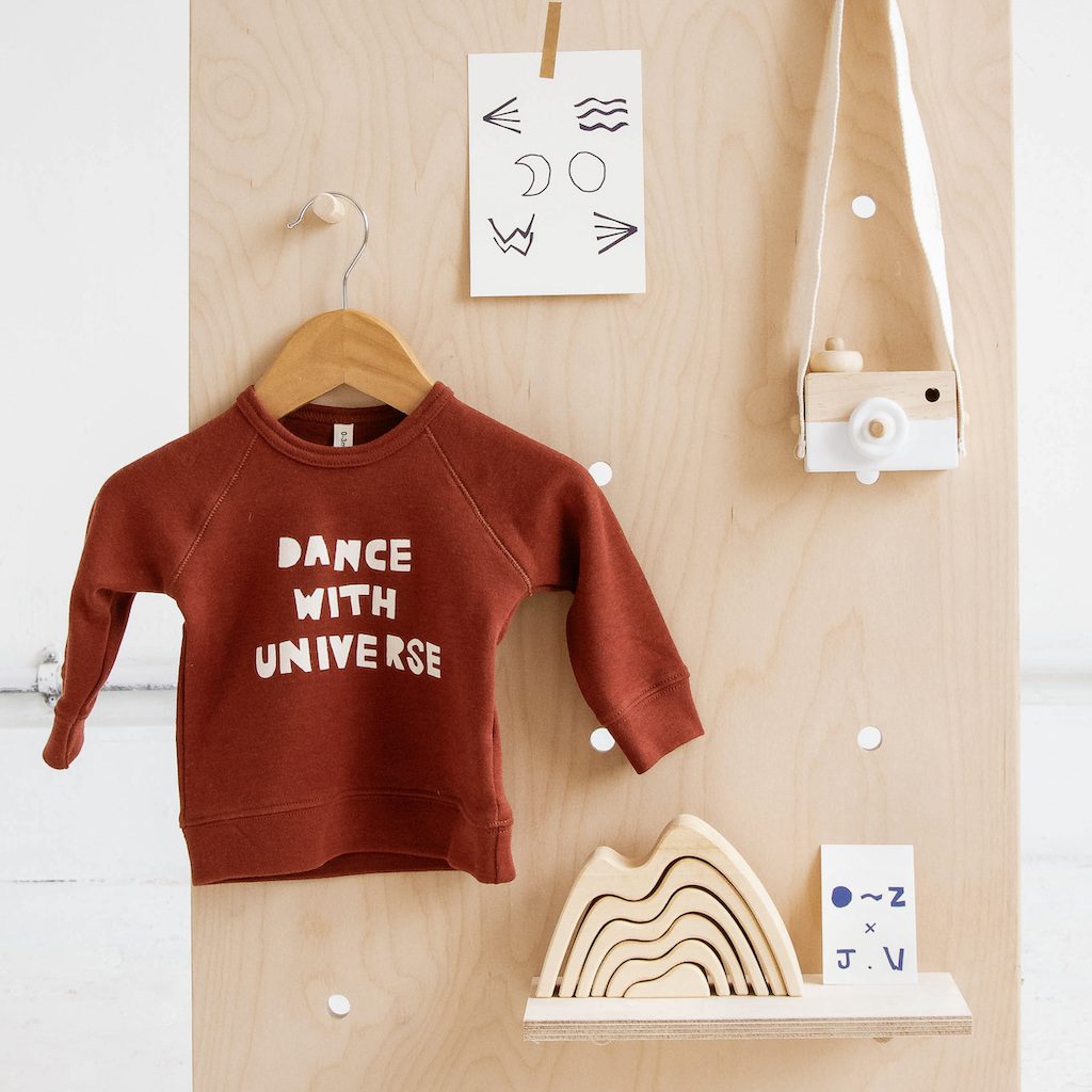 Dance With Universe Burgundy Jersey