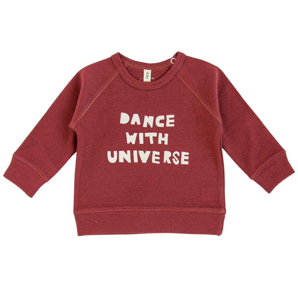 Dance With Universe Burgundy Jersey