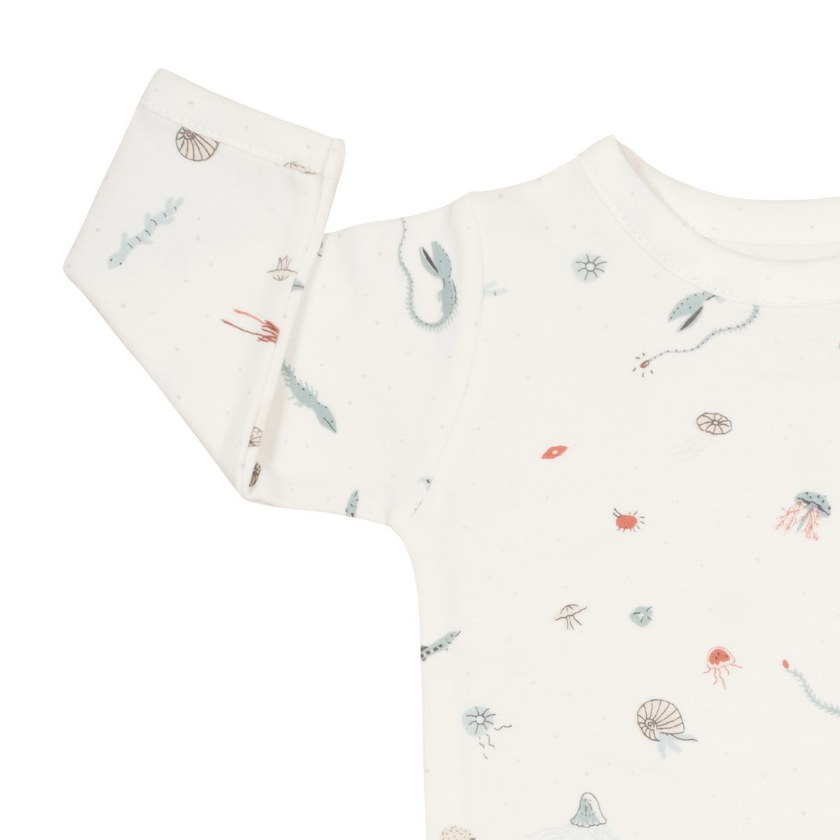 Deep Findings Eco White Onesie