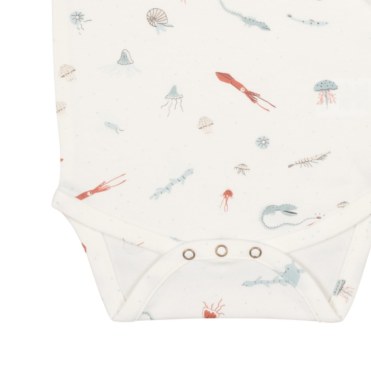 Deep Findings Eco White Onesie