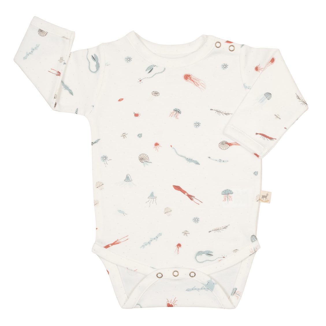 Deep Findings Eco White Onesie