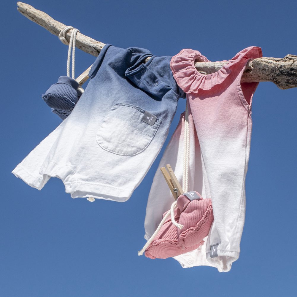 Dip Dye Romper | Rosa