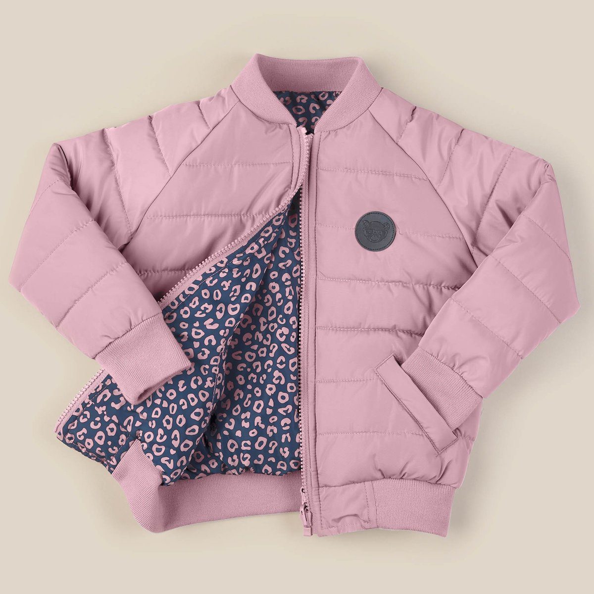 Ditzy Animal REVERSIBLE Bomber