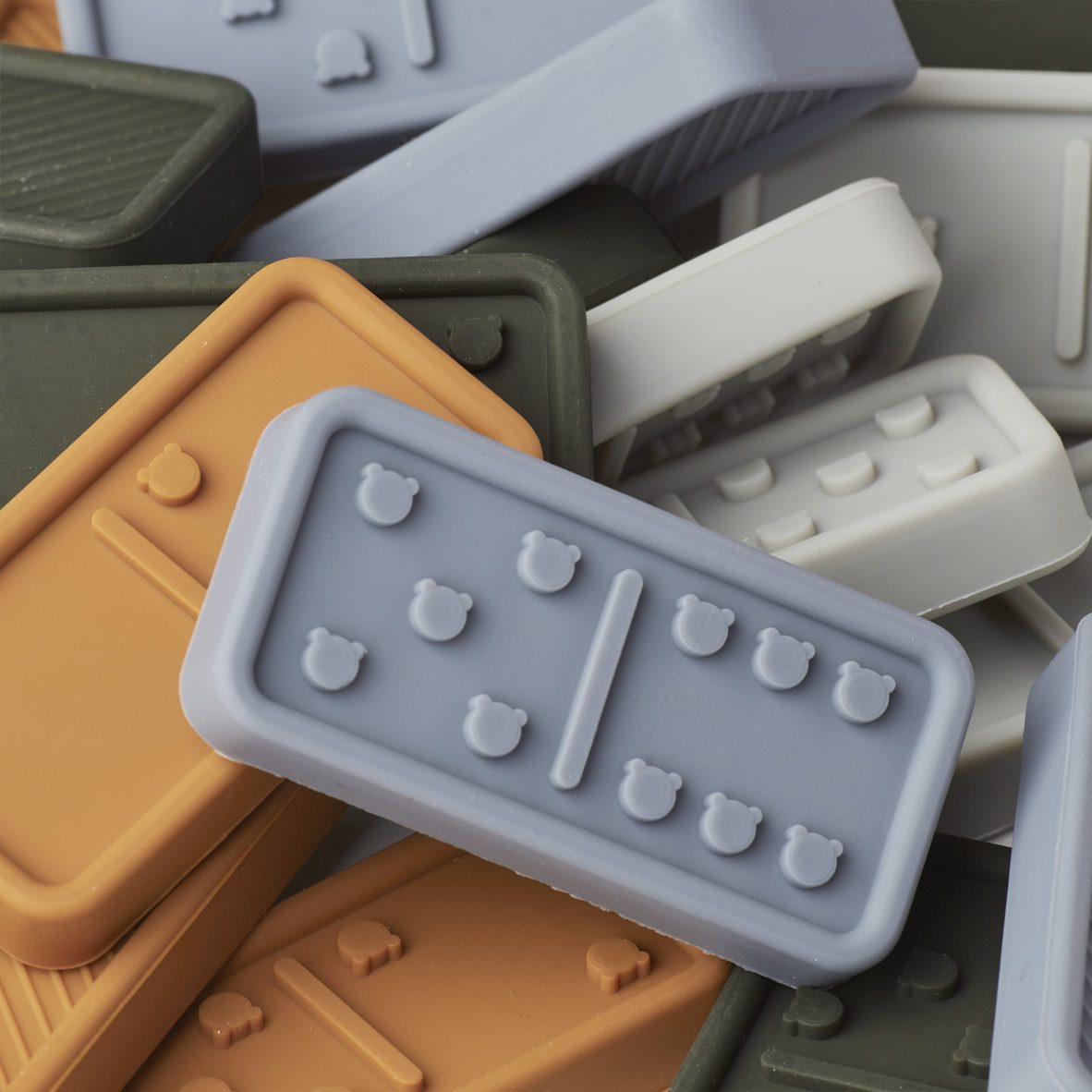 Dodo Domino Set | Blue Multi Mix