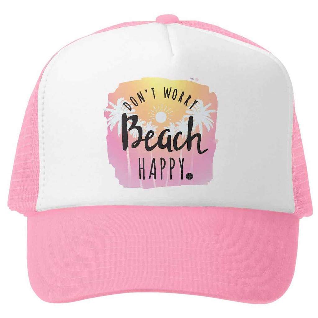 Don't Worry Beach Happy Hat
