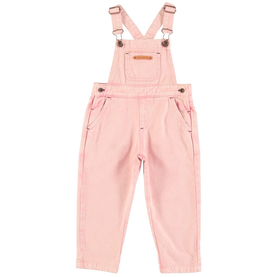 Dungarees | Washed Light Pink