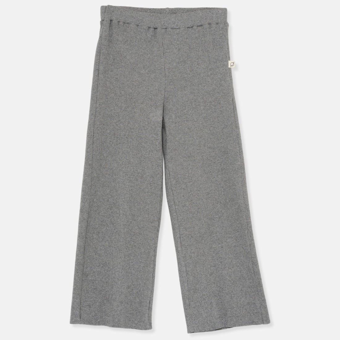 Elena Soft Rib Pants | Grey
