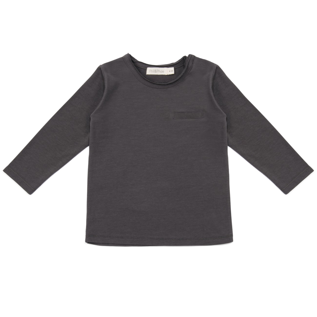 Long Sleeve Pocket Tee | Graphite
