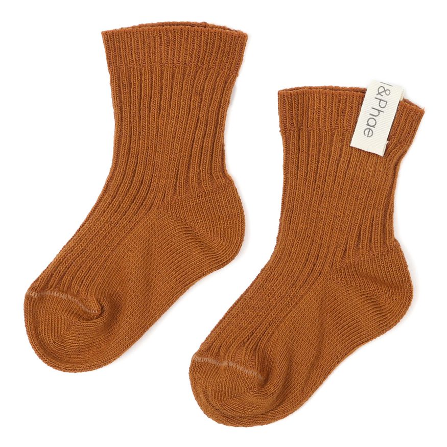 Ribbed Baby Socks | Hazel
