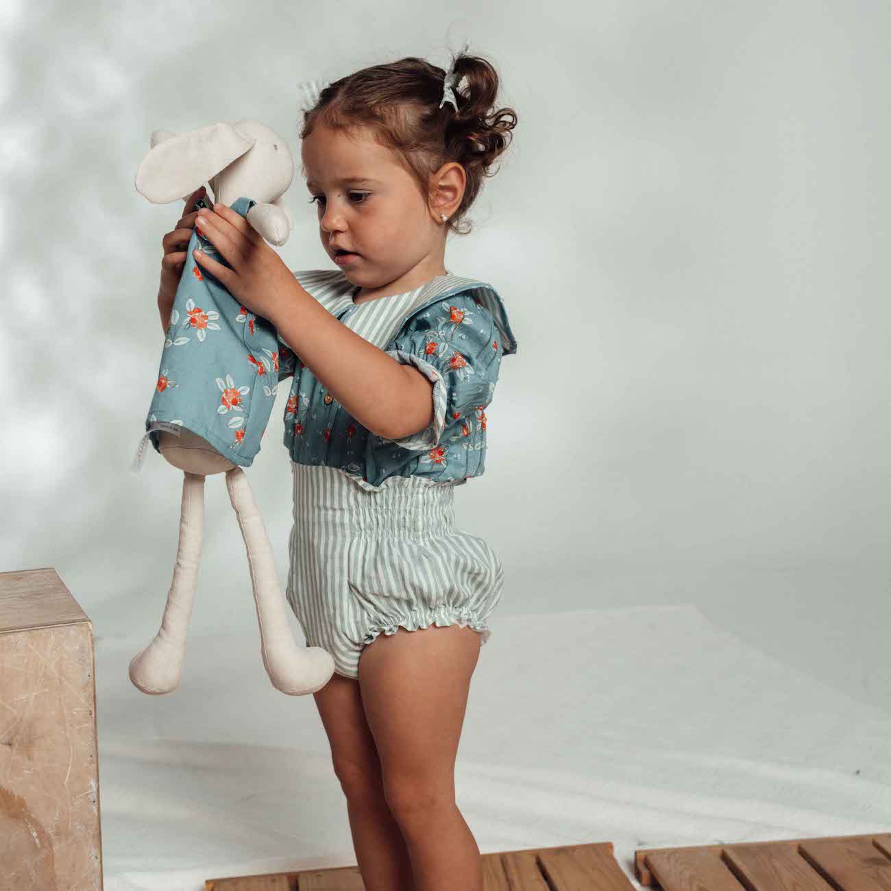 Green Stripe High Bloomer