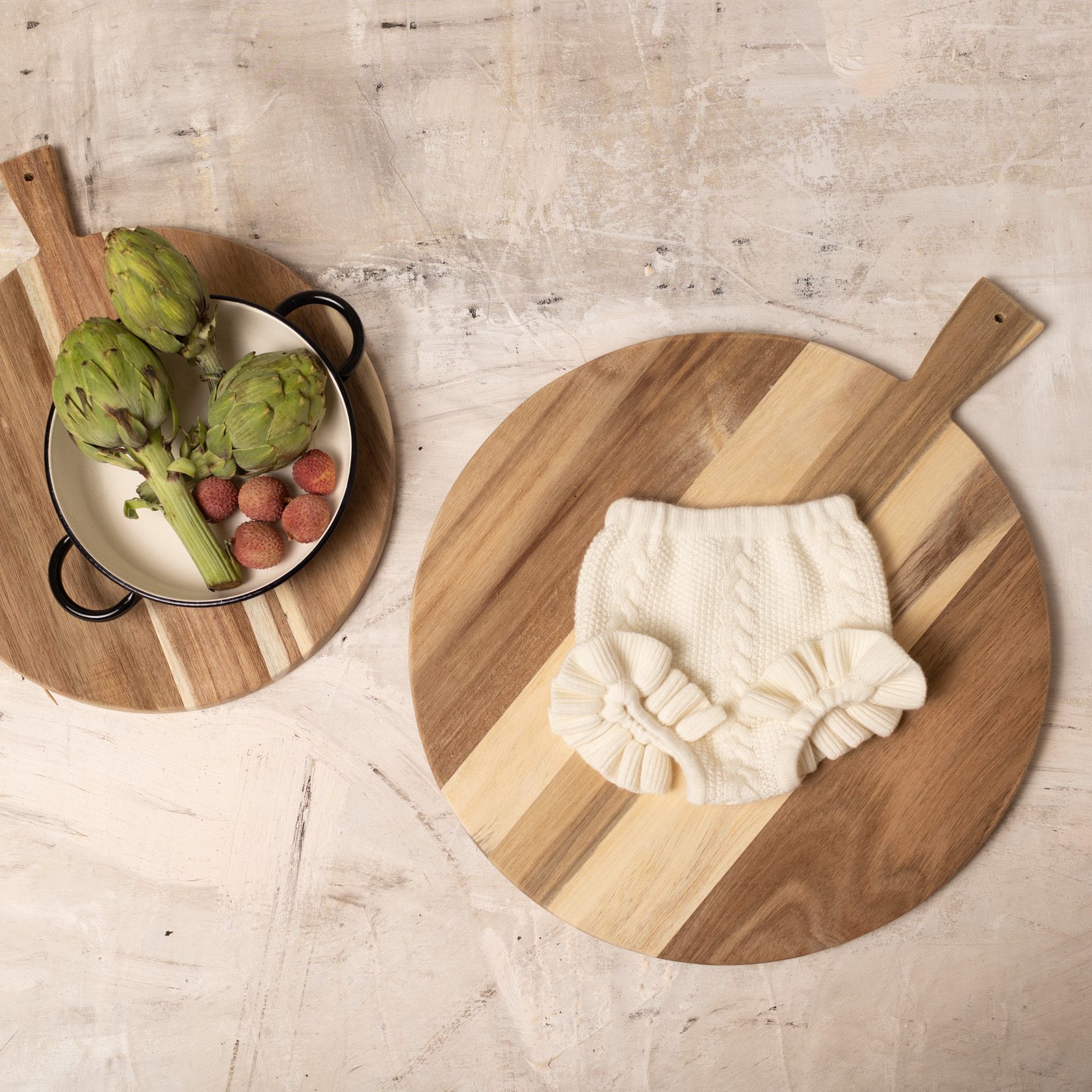 Ivory Ruffle Bloomer