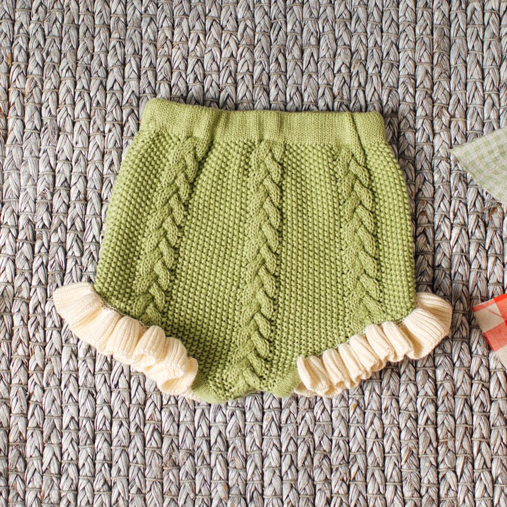 Green Bloomer Short