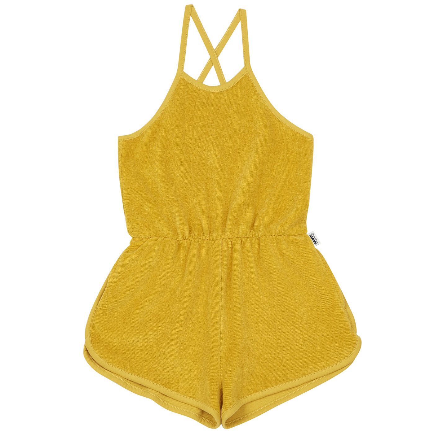 Terry Cloth Playsuit | Marigold