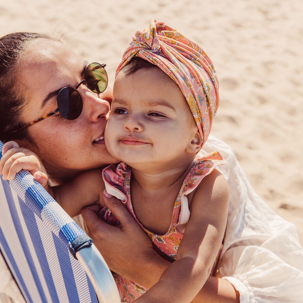 Water Flowers Turban Abina