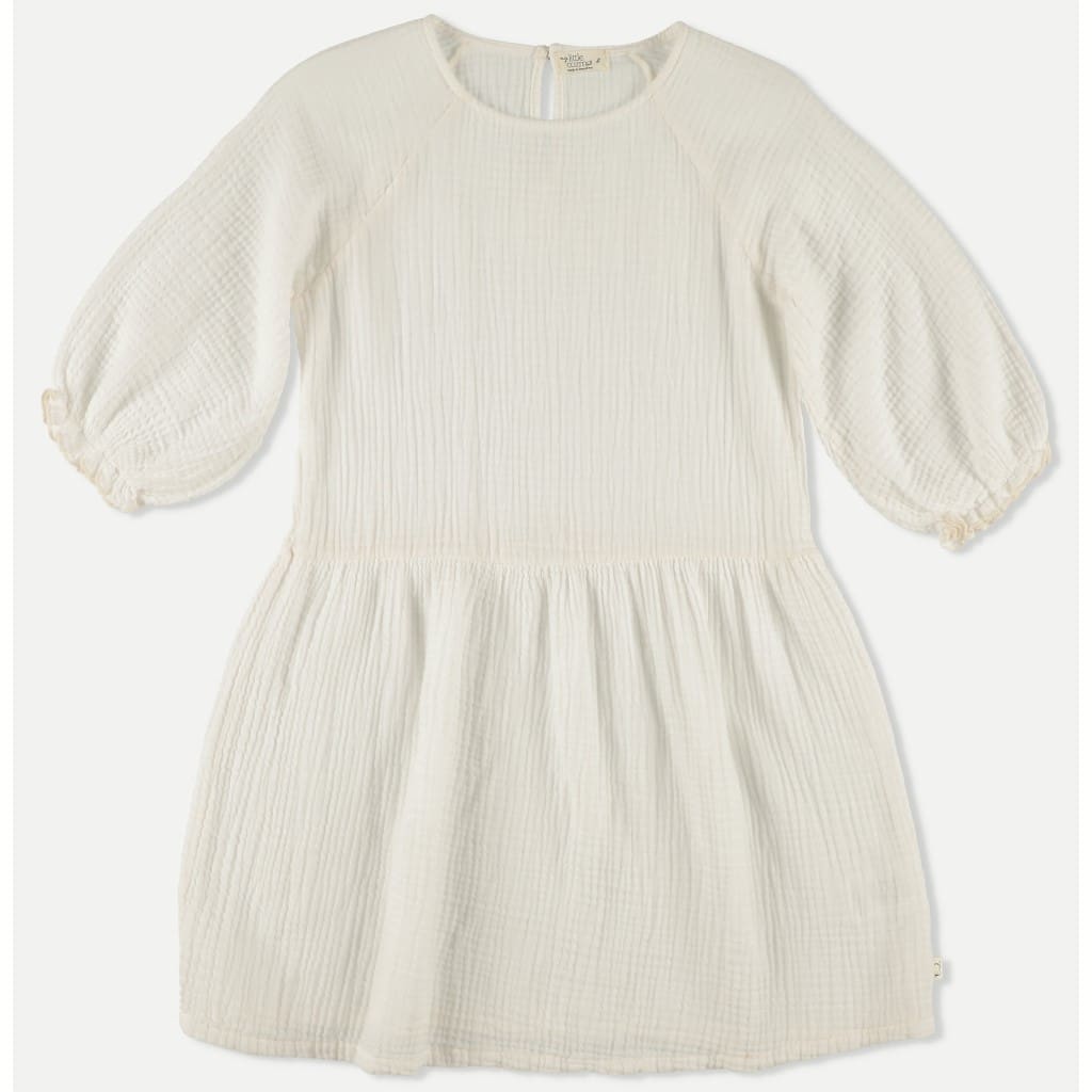 Francin Soft Gauze Dress | Ivory