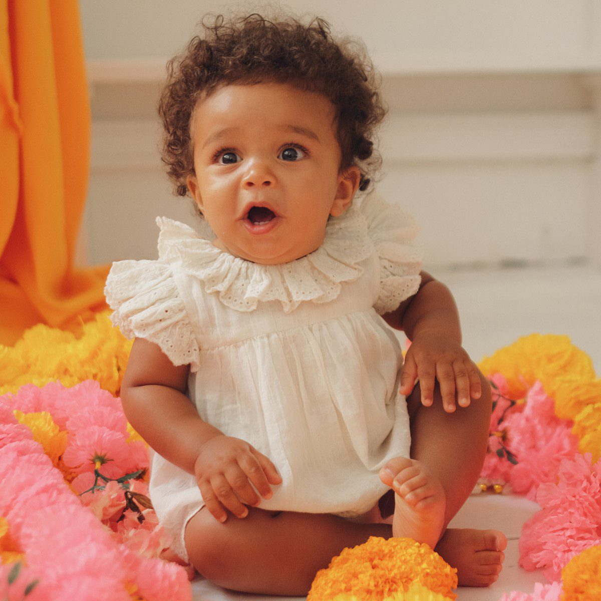 Anusha Romper | Off White