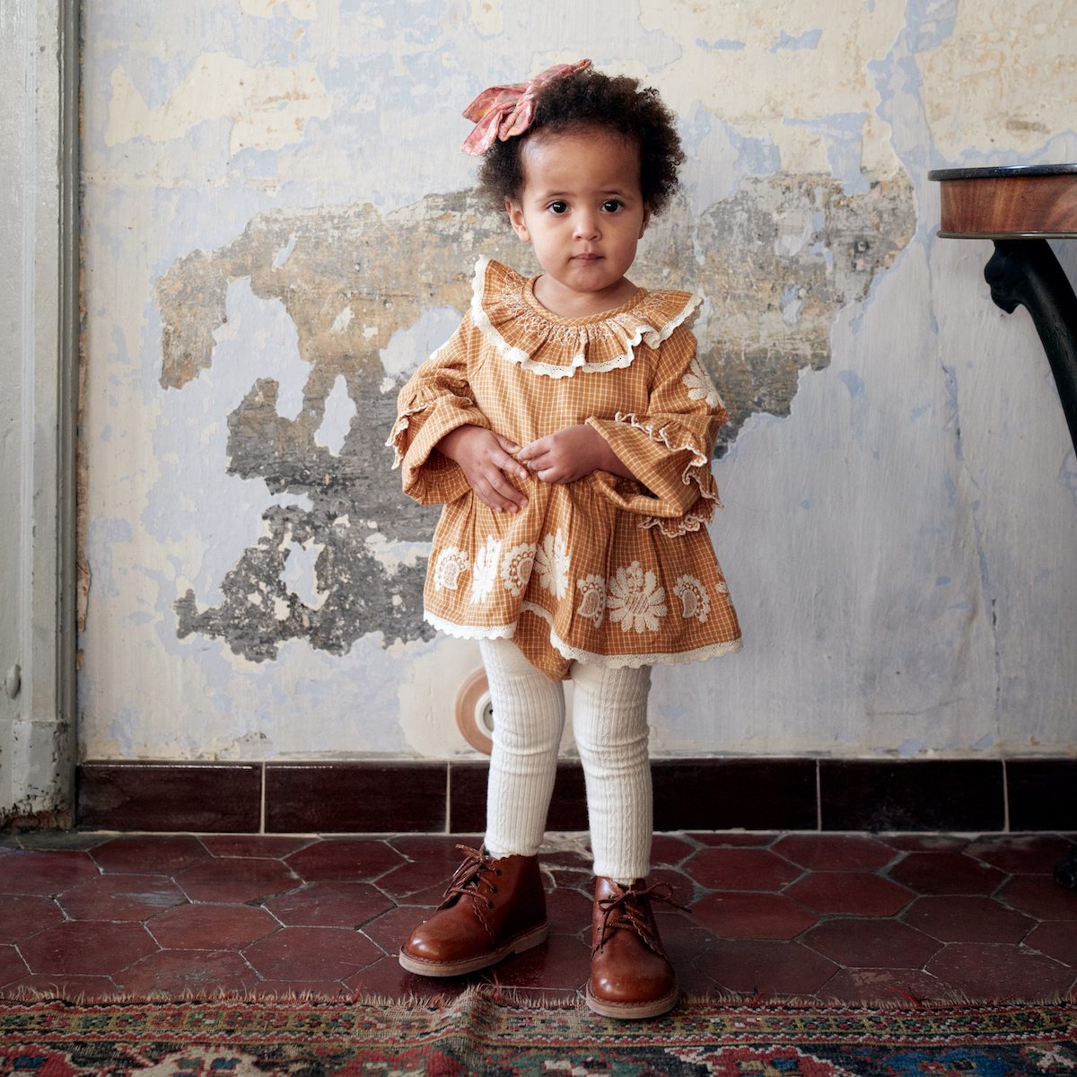 India Romper Cinnamon