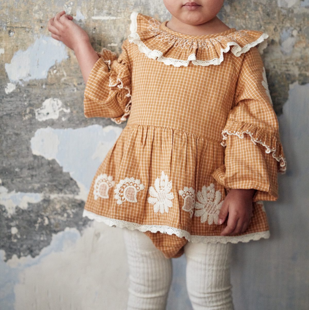 India Romper Cinnamon