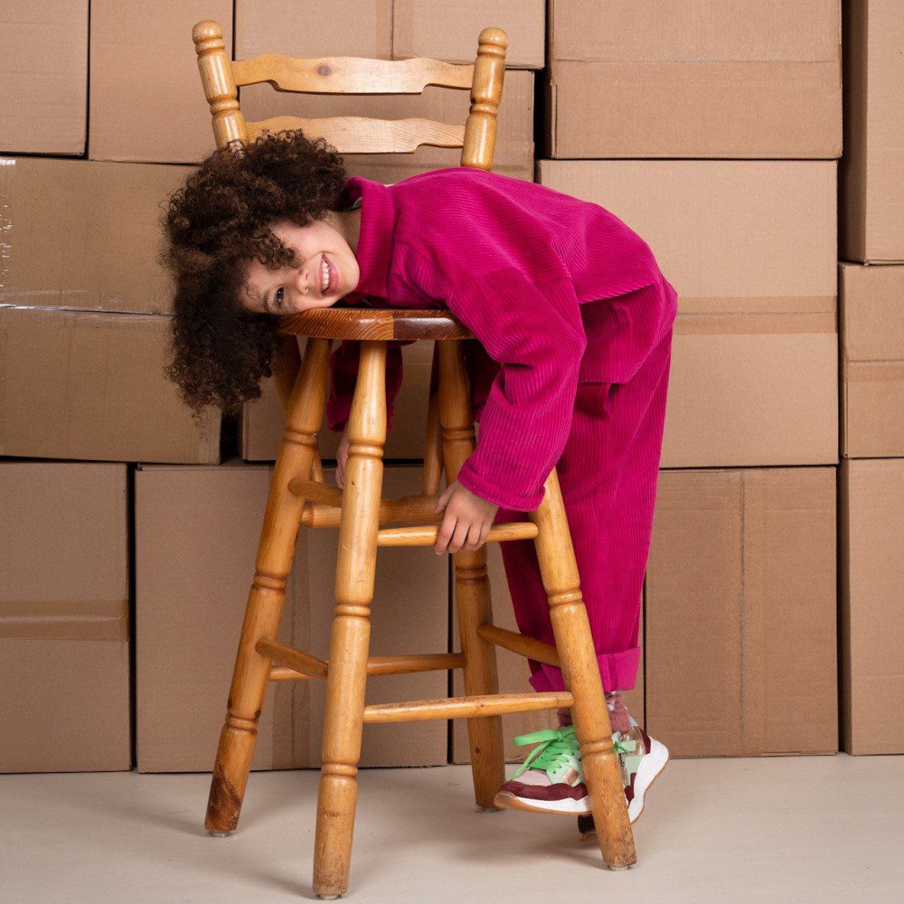 Frits Pants Corduroy |  Fuchsia