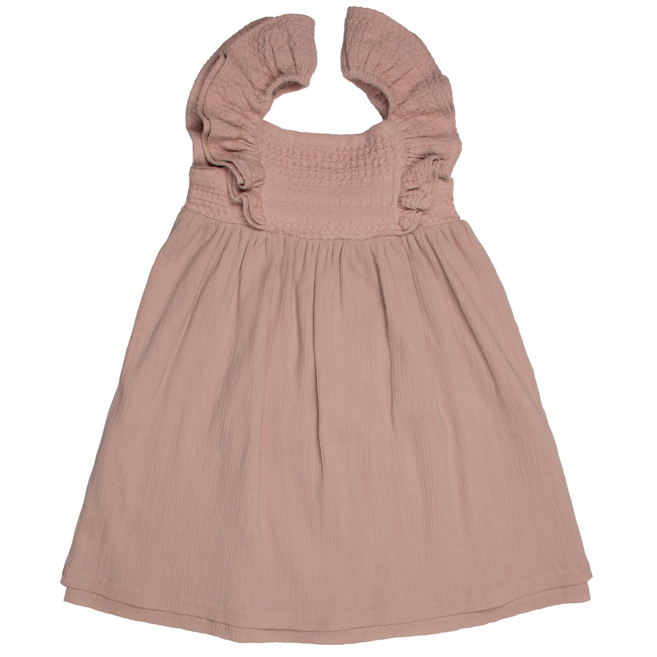 Favo Mixed Dress | Pale Mauve