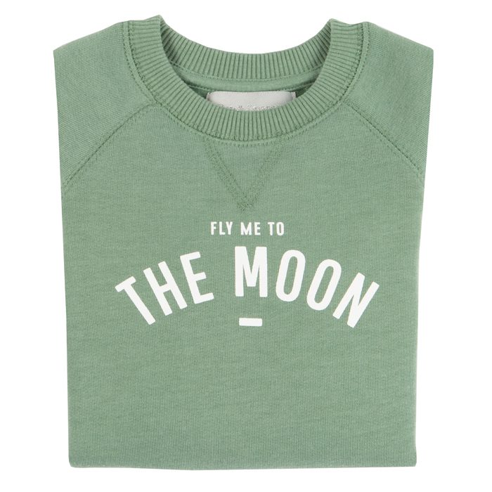 Fern Baggy 'FLY ME TO THE MOON' Sweatshirt